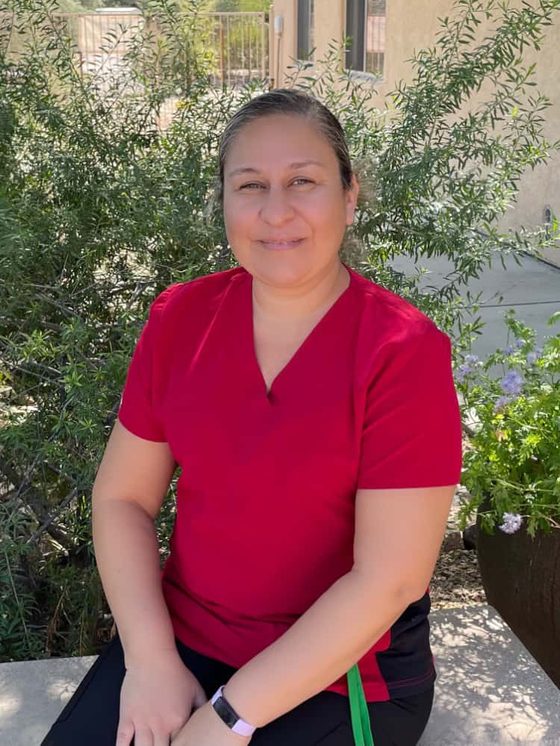 Norma, Aspen Care Home caregiver